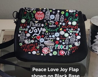 Mix n Match "Winter" Handmade Crossbody | Shoulder Bag. Select your Bag Base & Flap(s) here.