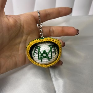 Vorbestellung: Mini-Schlüsselanhänger, ca 5 cm, Inspiriert von Vessel von Sleep Token nach der Anleitung von faithblackarts