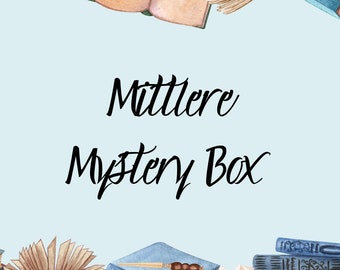 Medium Mystery Box, Surprise, Gemstones, Book Bag, Bookmark, Costume Jewelry