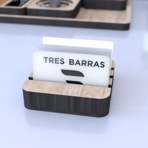 Card holder - Digital File - Laser cut - Desk Organizer - Desk Accessories - Office Organizer - Home Office - Minimalist