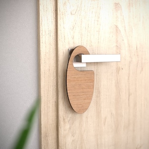 35 colgadores de puerta diferentes svg, Plantillas de colgadores de puerta