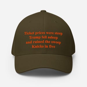 Ticket Prices Were Steep Trump Fell Asleep And Ruined The Sweep Team In Five Structured Twill Cap