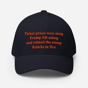 Ticket Prices Were Steep Trump Fell Asleep And Ruined The Sweep Team In Five Structured Twill Cap