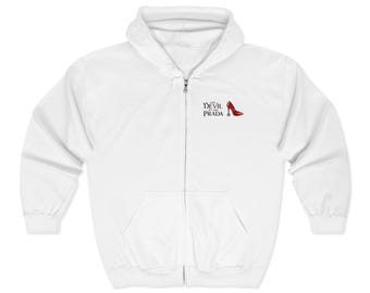 Hustle zoals Andy Slay zoals Miranda Boss zoals Emily Style zoals Nigel dwp-sweater met volledige ritssluiting en capuchon