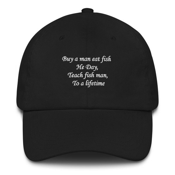 Chapeau pour papa Buy A Man, Eat Fish