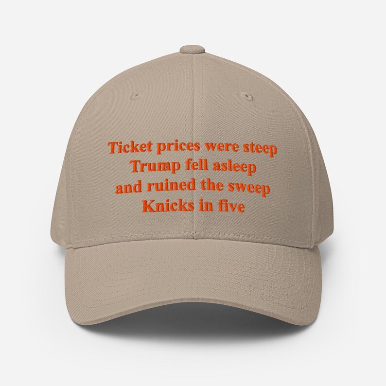 Ticket Prices Were Steep Trump Fell Asleep And Ruined The Sweep Team In Five Structured Twill Cap