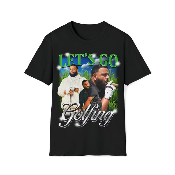 Let's Go Golfing Vintage DJ Khaled 90s Rap Hip Hop shirt