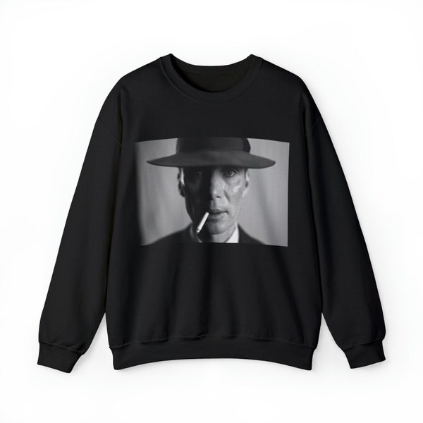 J. Robert Oppenheimer Cillian Murphy Headshot Oppenheimer Movie Christopher Nolan Sweatshirt