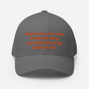 Ticket Prices Were Steep Trump Fell Asleep And Ruined The Sweep Team In Five Structured Twill Cap