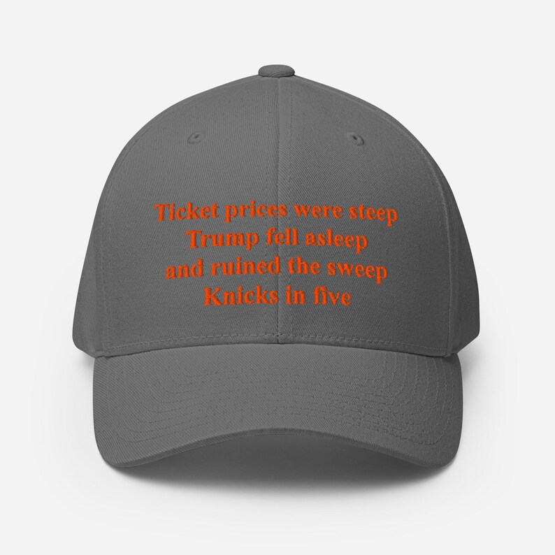 Ticket Prices Were Steep Trump Fell Asleep And Ruined The Sweep Team In Five Structured Twill Cap