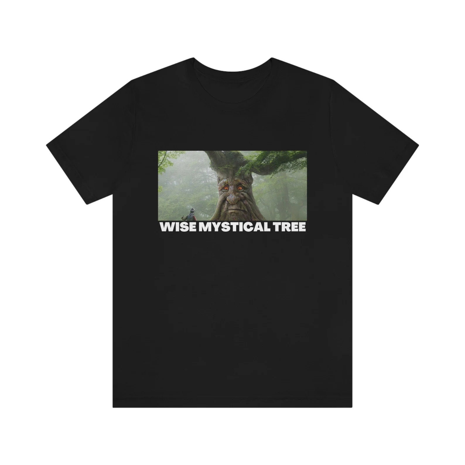 Wise Mystical Tree Meme Unisex Hoodie -  UK