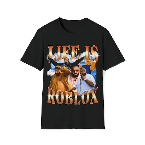 DJ Khaled Life is Roblox Bring the Yacht Out Vintage DJ Khaled 90s Rap Hip Hop DJ Khaled Funny Meme Shirt