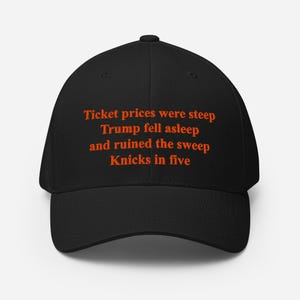 Ticket Prices Were Steep Trump Fell Asleep And Ruined The Sweep Team In Five Structured Twill Cap