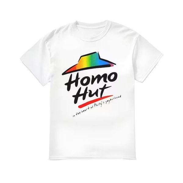 Homo Hut in the heart of Philly's gayborhood shirt