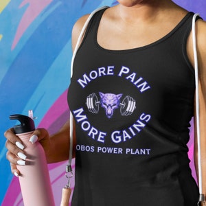 Gym Tank Top, More Pain more Gains shirt ,Inspirational Tank, Working out Shirt, Working out shirt, Workout Tank, Gym Tank, lifting tank top