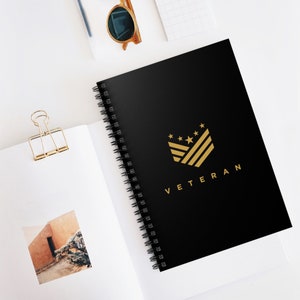 Veteran Spiral Notebook - Ruled Line