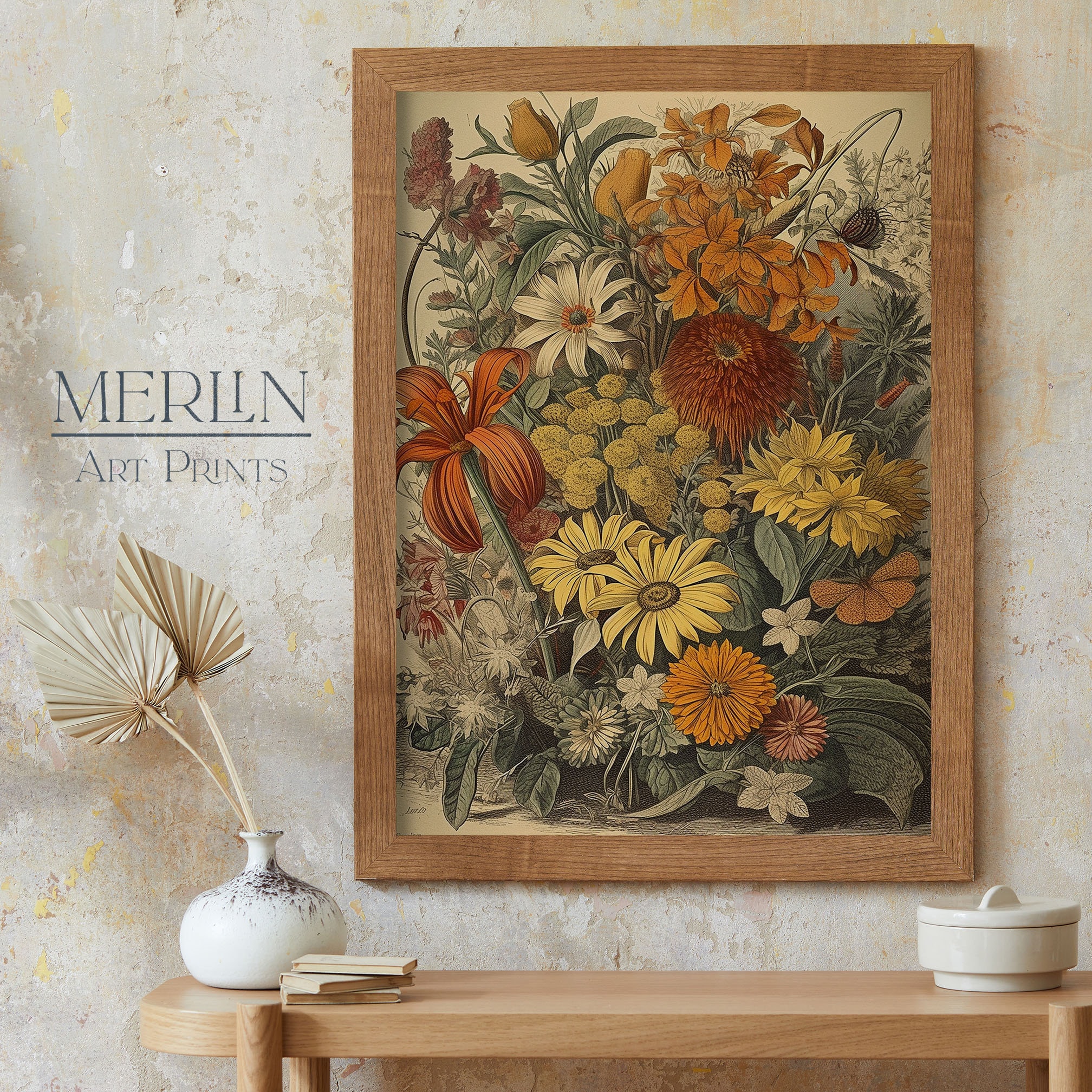 Vintage Botanical Prints Gallery Wall Art Set (digital Download) - Etsy