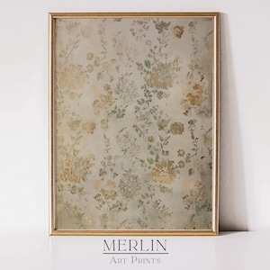 Rustic Antique Textile Art Neutral Tapestry Wall Print Beige Printable Art for Farmhouse Living Room Decor Vintage Digital Download 333