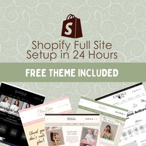 Shopify Store Setup in 24H | Conversion-optimized Theme Included