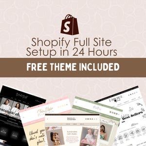 Shopify Store Setup in 24H | Conversion-optimized Theme Included