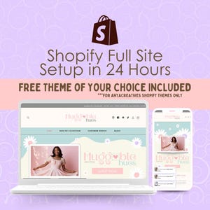 Shopify Store Setup in 24H | Conversion-optimized Theme Included