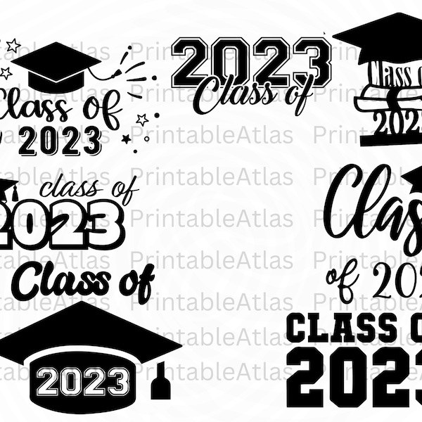 Classe 2023 svg, classe 2023 png, classe 2023 cricut, laurea svg, grad 2023 svg, grad 2023 png, classe 2023 svg per camicia, 2023