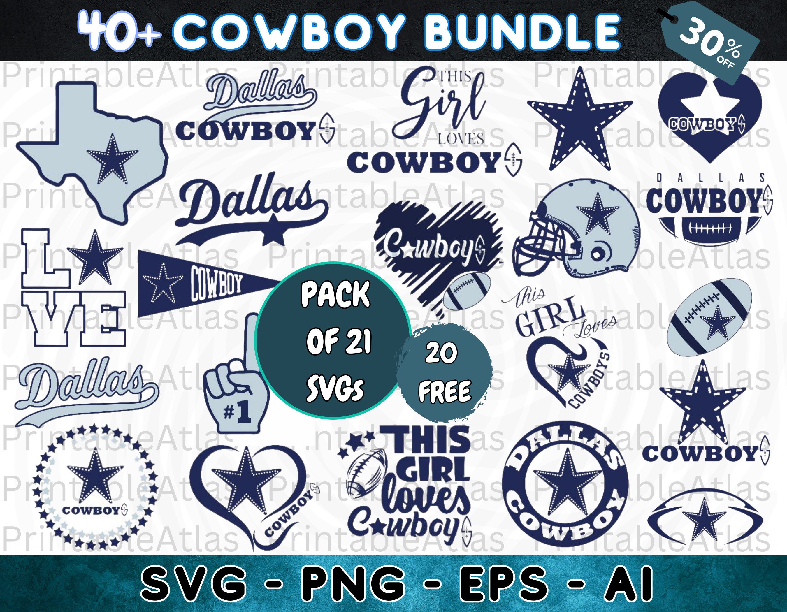 Dallas Cowboys Stencils - Etsy