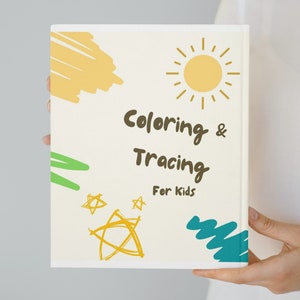 Alphabet Coloring and Tracing for Kids