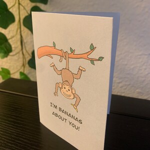 Bananas For You Card
