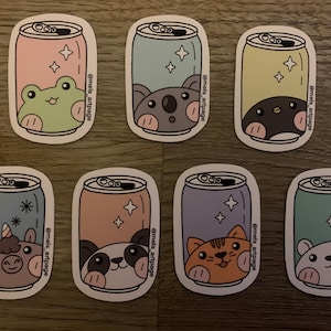 Soda Can Stickers
