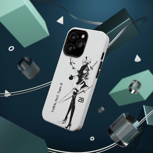 YoRHa 2B iPhone Samsung Impact-Resistant Cases | Nier Automata