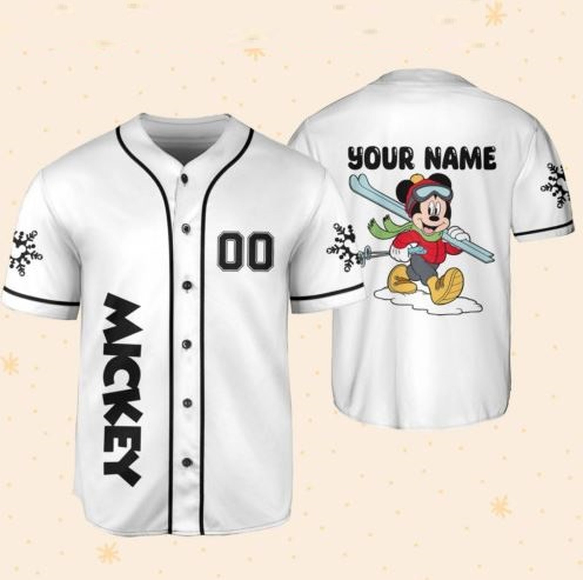 Discover Personalized Mickey Mouse 3D Baseball Jersey Shirt, Love Mickey Shirt, Disney Baseball Jersey, Mickey Mouse Gifts, Mickey Mouse Shirts