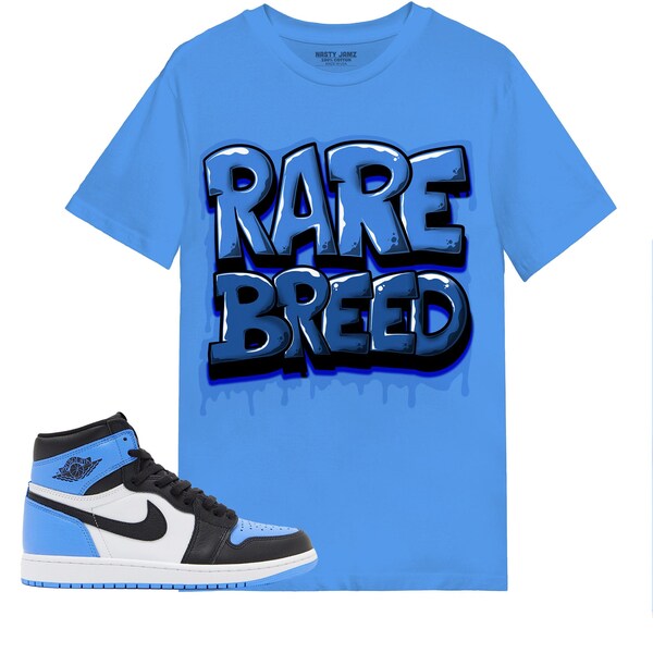 university blue jordan 1shirt