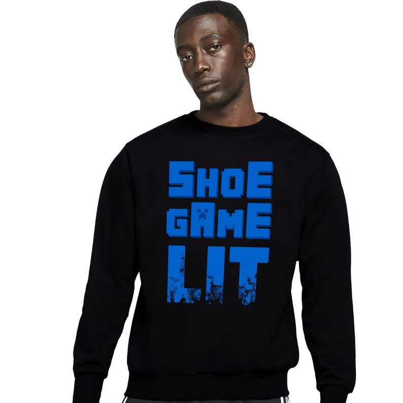 Jordan 1 Royal Reimagined Unisex Shirt, Kid, Toddles Shoe Game Lit
