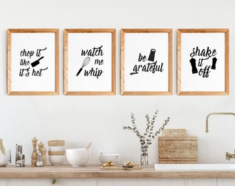 Kitchen Print Set of 10 PRINTABLES Kitchen Wall Art Kitchen Gallery ...