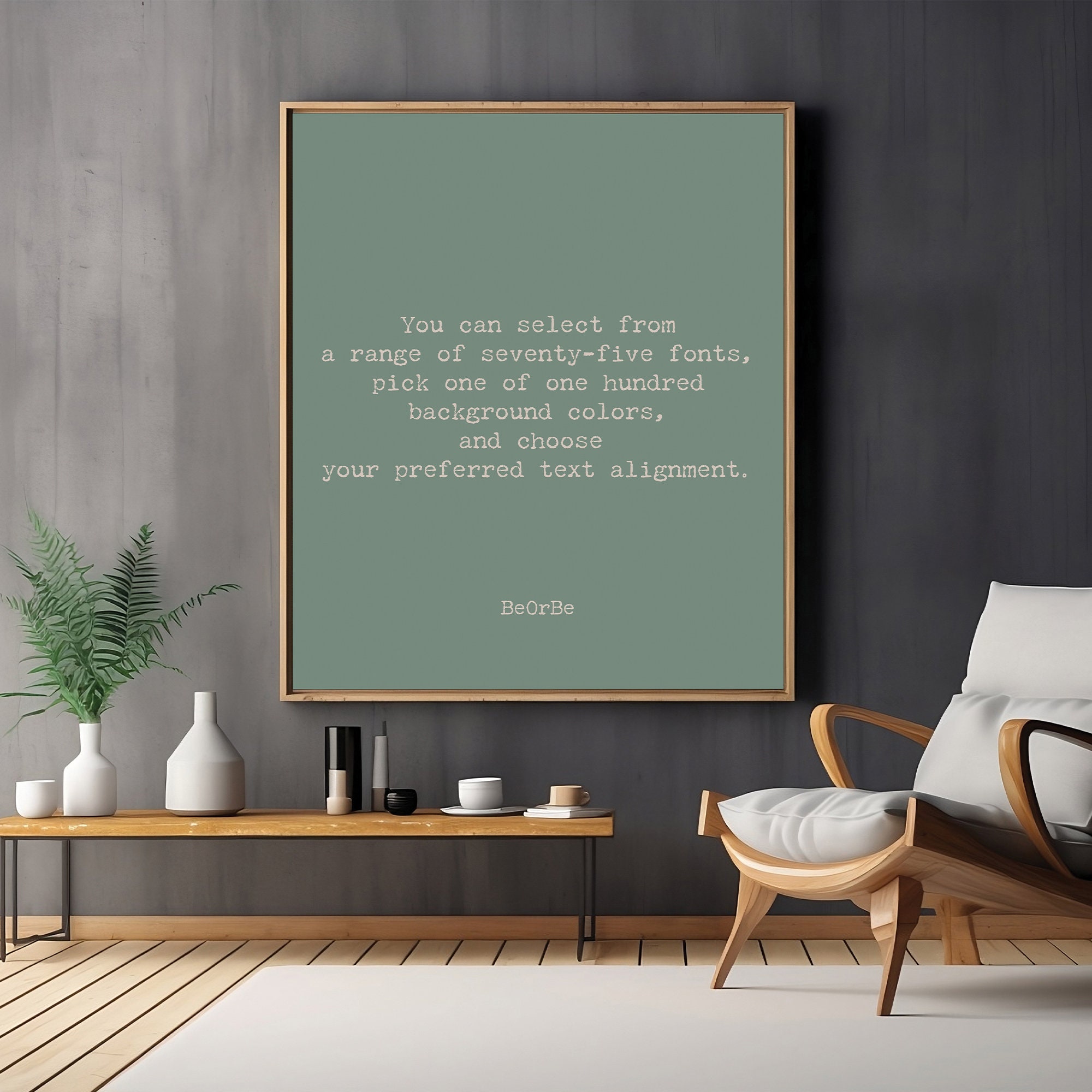 Custom Text Printable Art Quote, Custom Digital Print, Custom Quote ...