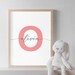 Custom Kids Wall Art With Modern Name Printable Art, Custom Nursery ...
