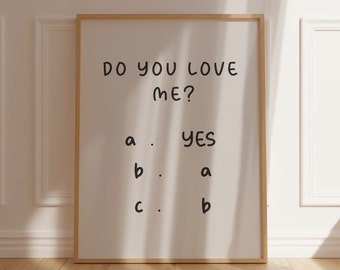 I Love Zitat Typografie Poster Girly Romantische Schwarz Weiß Wandkunst