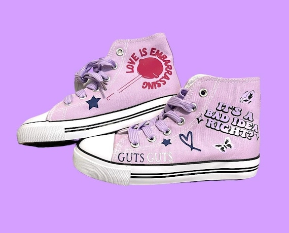 Olivia Rodrigo Youth Shoes - Etsy
