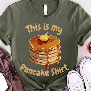 Pancake Shirt: Funny Breakfast Lover Tee