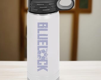 BlueLock Stainless Steel Water Bottle 20oz - Sustainable - Environmentally Friendly