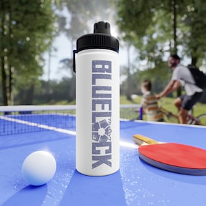 BlueLock Stainless Steel Water Bottle 18oz - Sustainable - Environmentally Friendly