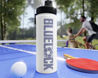 BlueLock Stainless Steel Water Bottle 18oz - Sustainable - Environmentally Friendly
