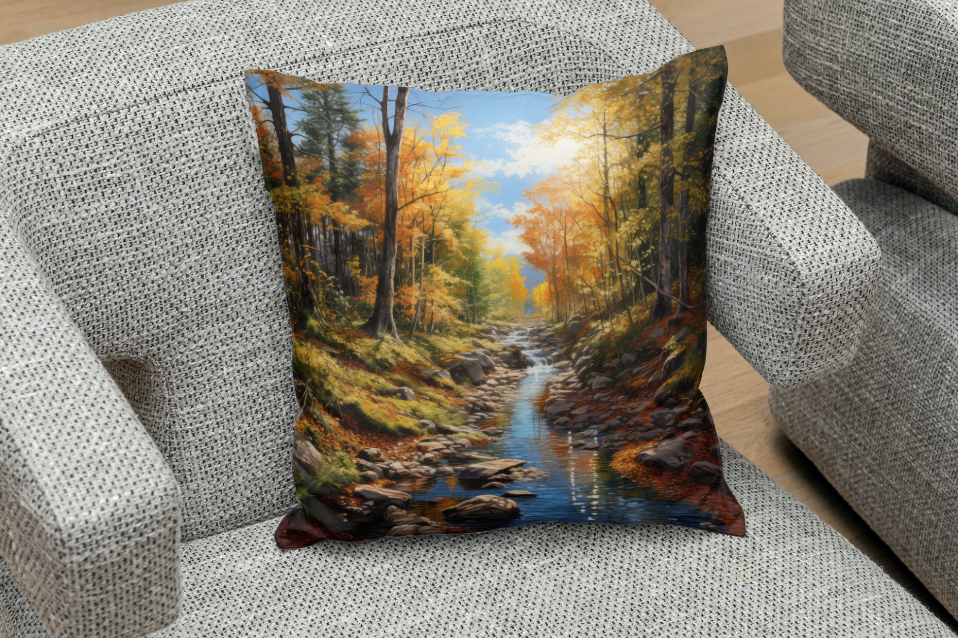 4 Seasons Wall Art Set of 4-nature Artwork-rustic Print-seasons Wall ...