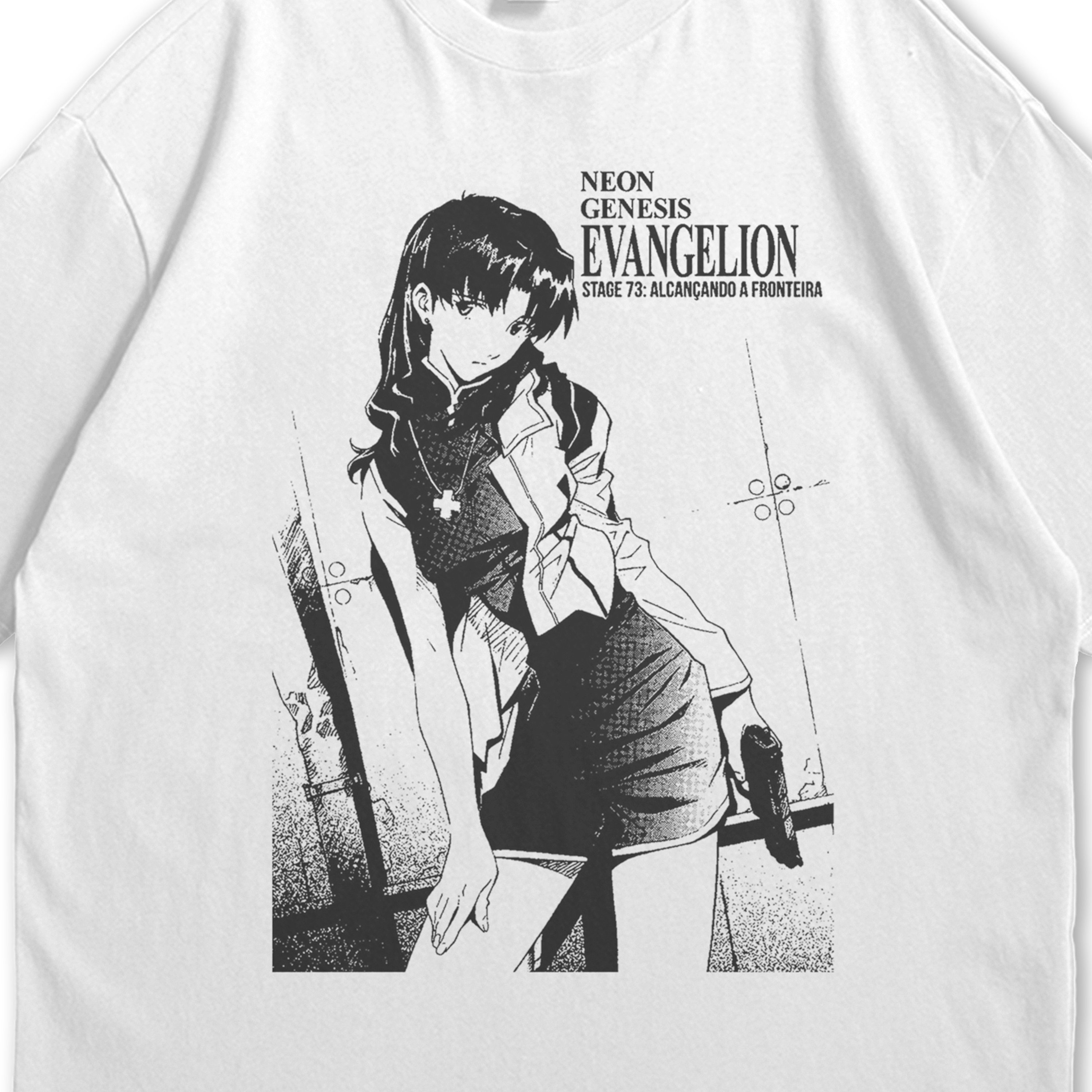 Misato Katsuragi Evangelion Heavyweight T-shirt - Etsy