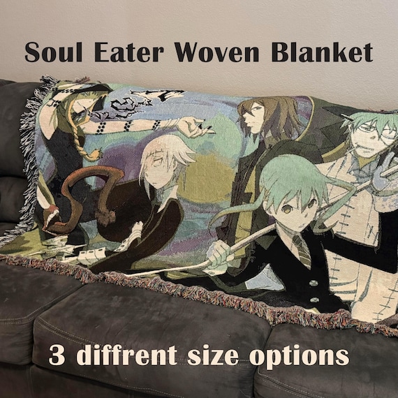 Soul Eater Anime Woven Blanket: Otaku Room Decor