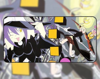 Soul Eater XL Gaming Mouse Pad: Blair and Maka Art (31in X 15.5in)