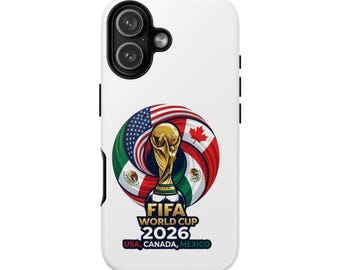 FIFA World Cup 2026 Trophy Phone Case | USA, Canada, Mexico iPhone Case