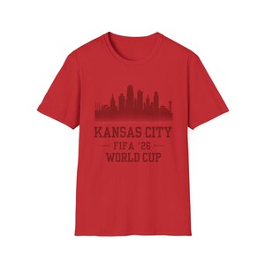 Kansas City skyline T-Shirt | KC FIFA '26 World Cup design image 8