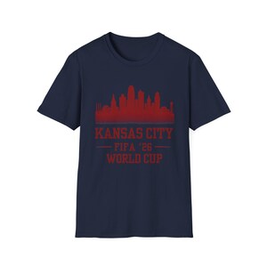 Kansas City skyline T-Shirt | KC FIFA '26 World Cup design image 7